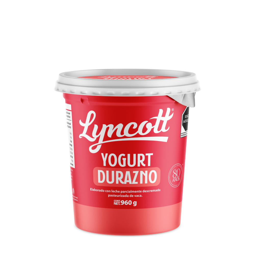 Yoghurt de Durazno