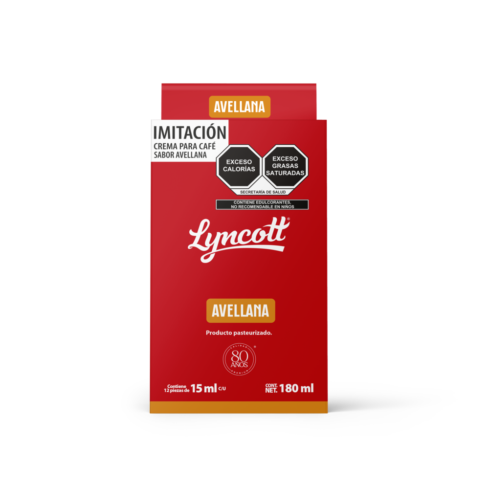 Cremero 12 Pzas Avellana